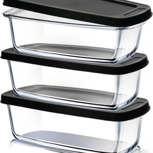 EATEX Glass Bread Pans for Homemade Bread Baking